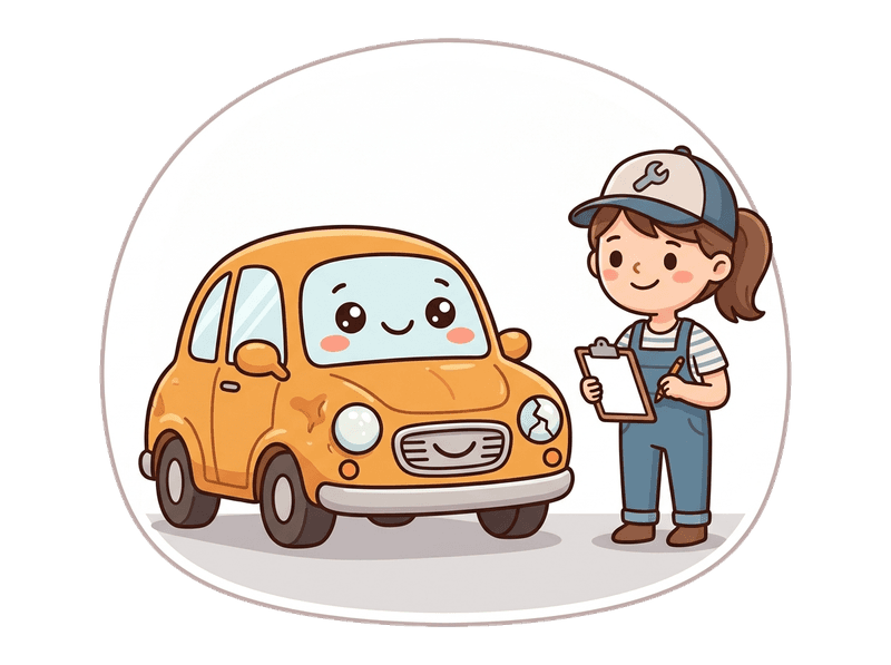 Illustration of accident damaged vehicles service by Scrap Car Streatham